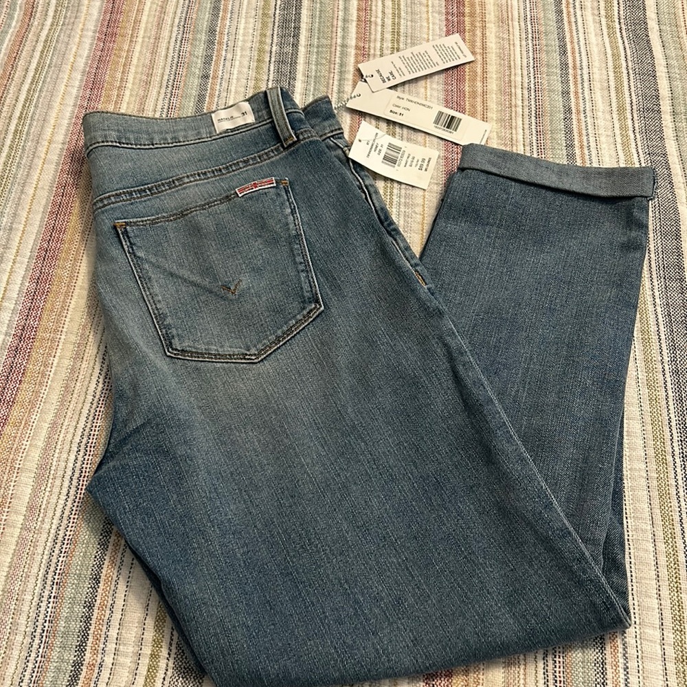 Hudson cuffed jeans